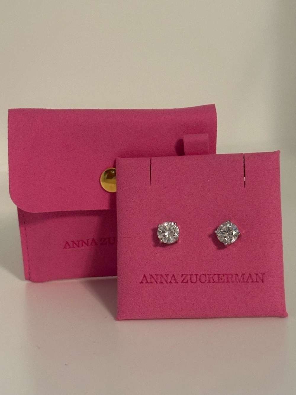 Anna Zuckerman Like Diamond Stud Earrings